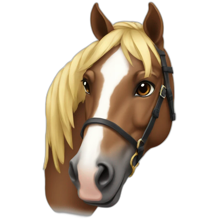 beautiful horse emoji