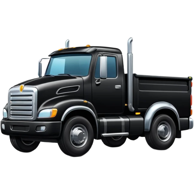 modern truck emoji