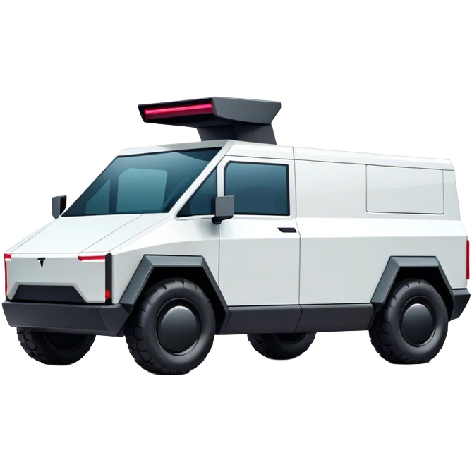 Tesla cybertruck emoji
