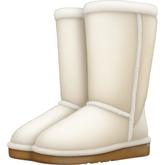milky ugg boots emoji