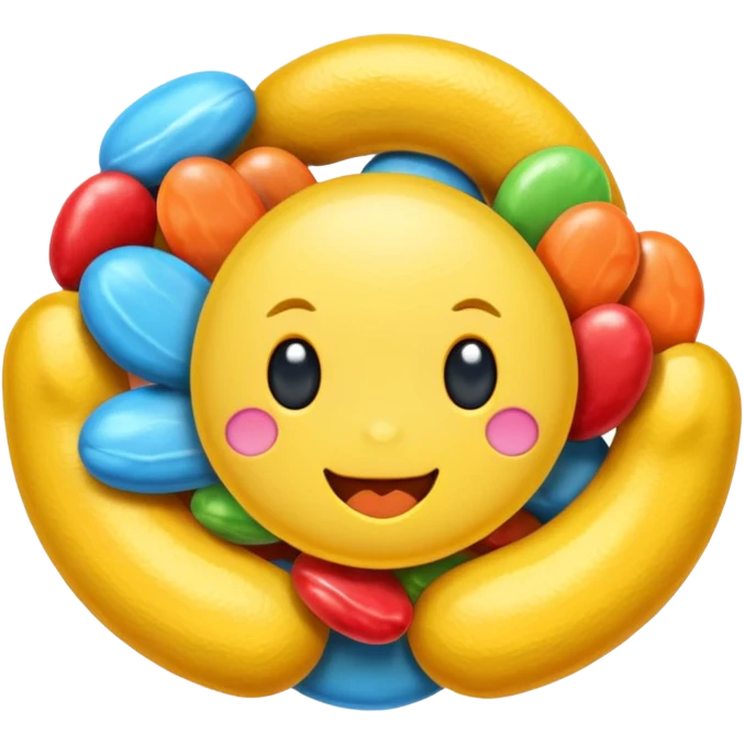 Healthier growth and better concentration with Omega 3 candy. emoji