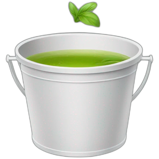 Full Bucket tea  emoji