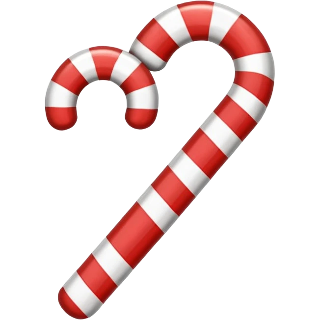 candy cane emoji