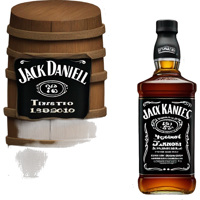 Jack Daniel’s bottle emoji