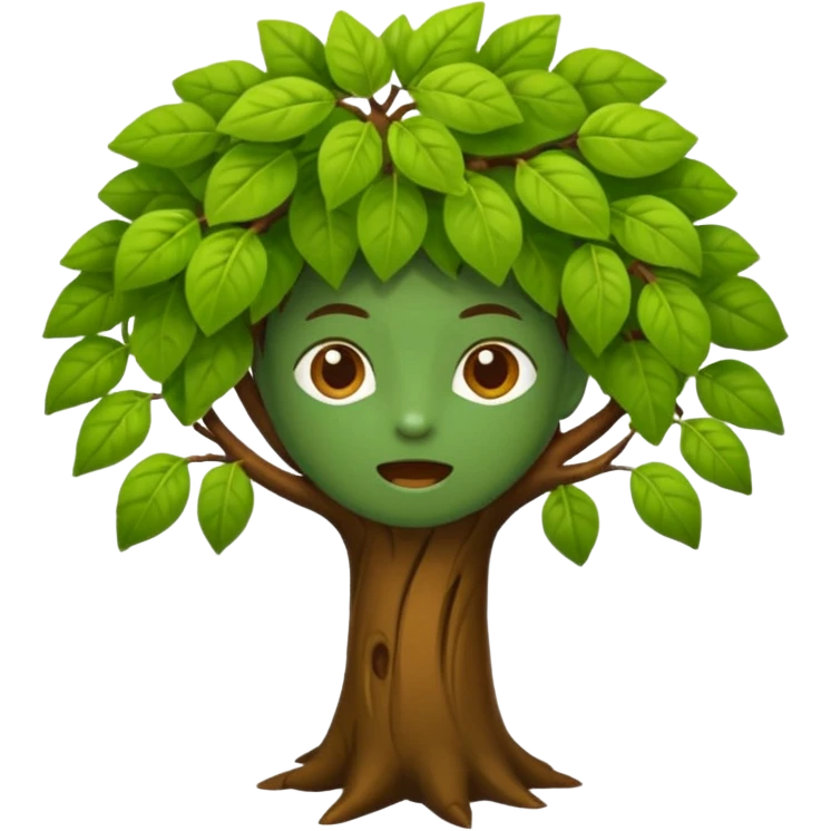 apibara chewing a tree emoji
