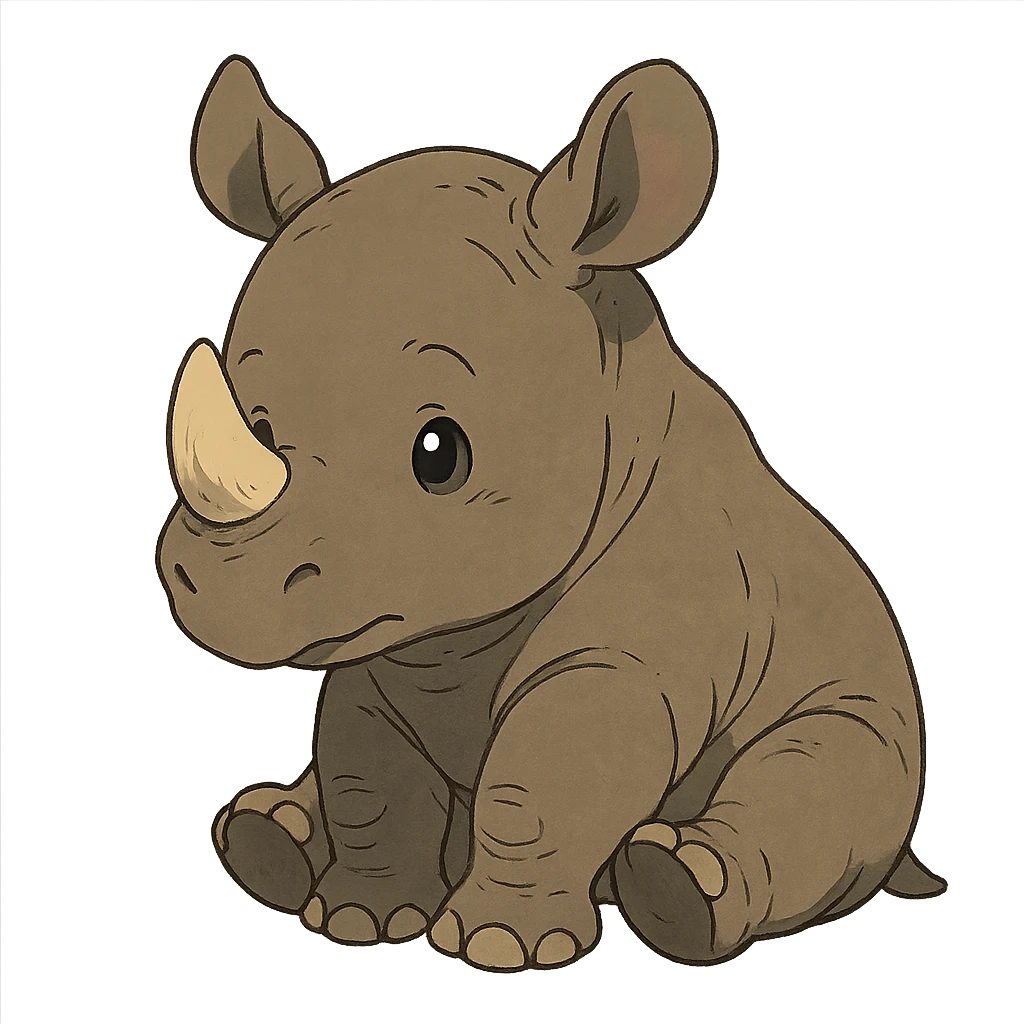 baby rhino emoji