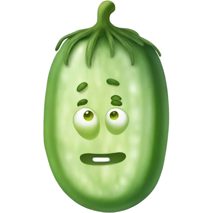 Pickled cucumber emoji