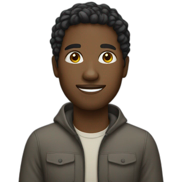 African-American person emoji