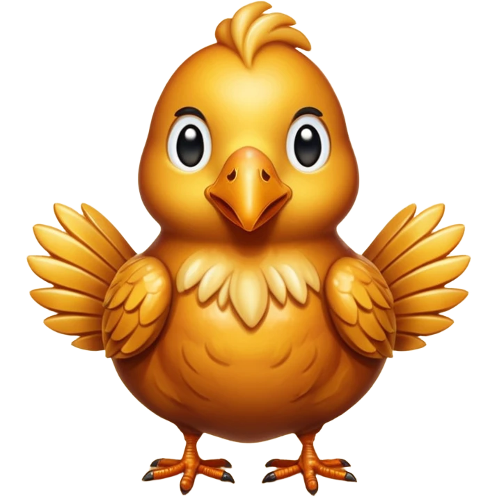 comida pollo caramelizado emoji