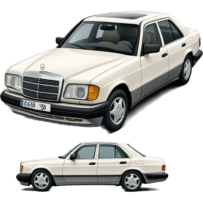 Mercedes w124 emoji