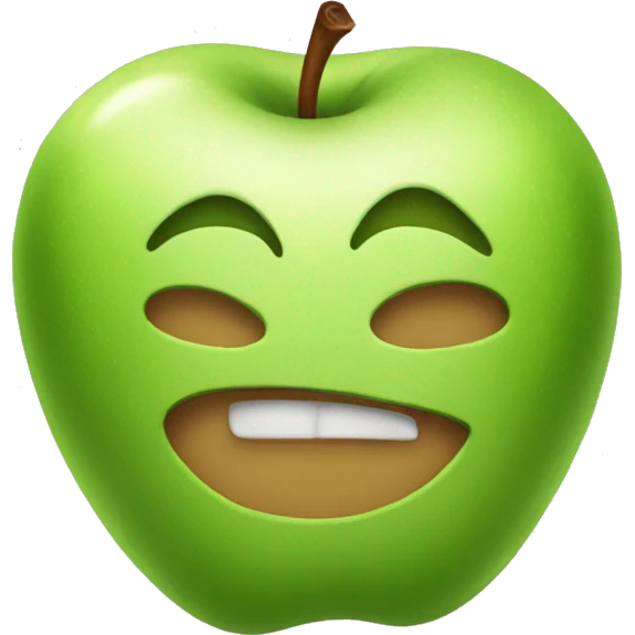 Aesthetic apple  emoji