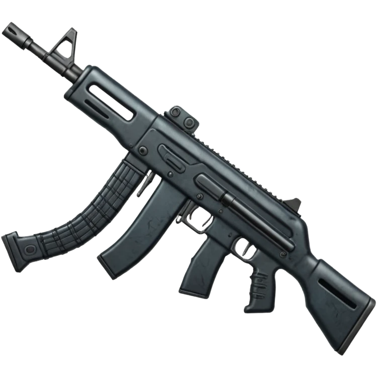 a draco assault rifle  emoji
