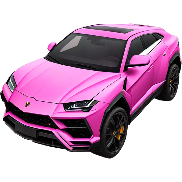 lambo urus pink emoji
