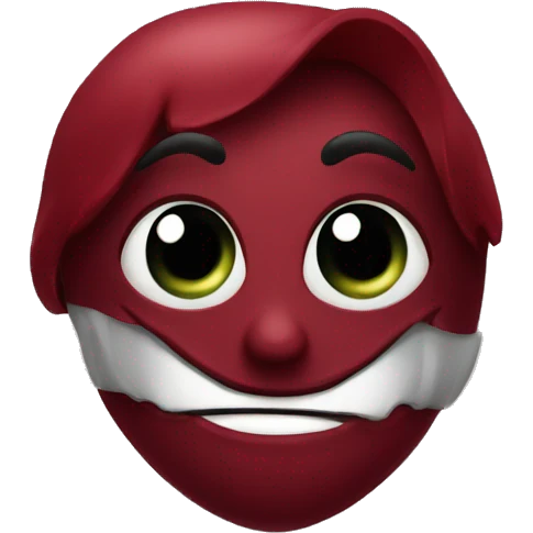 dark red heart emoji