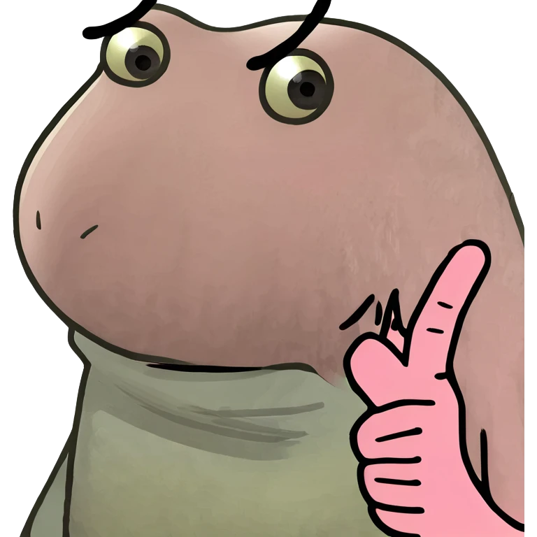 pink middle finger emoji