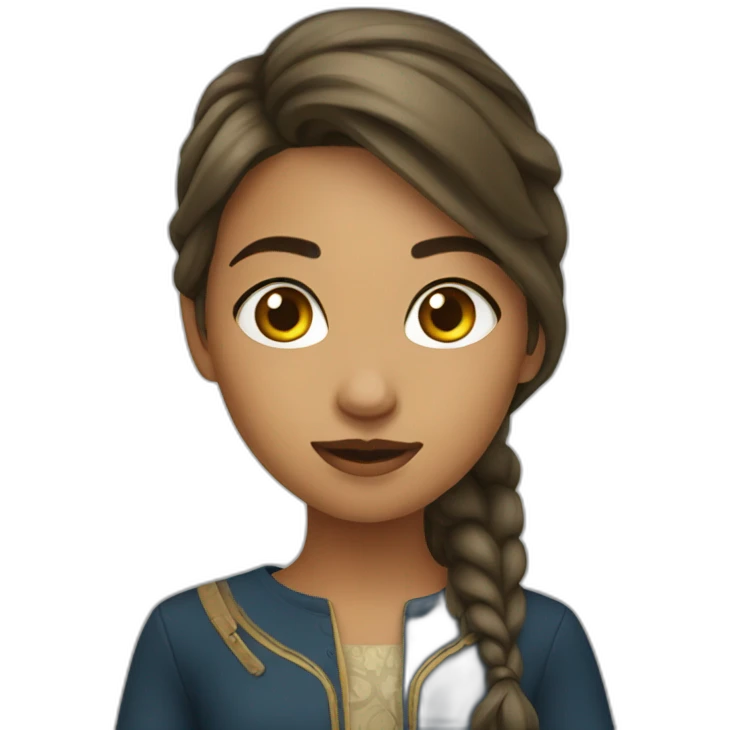Algérien girl emoji