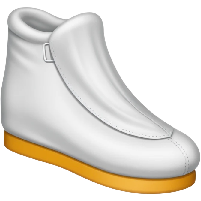 Shoe covers covering sole emoji