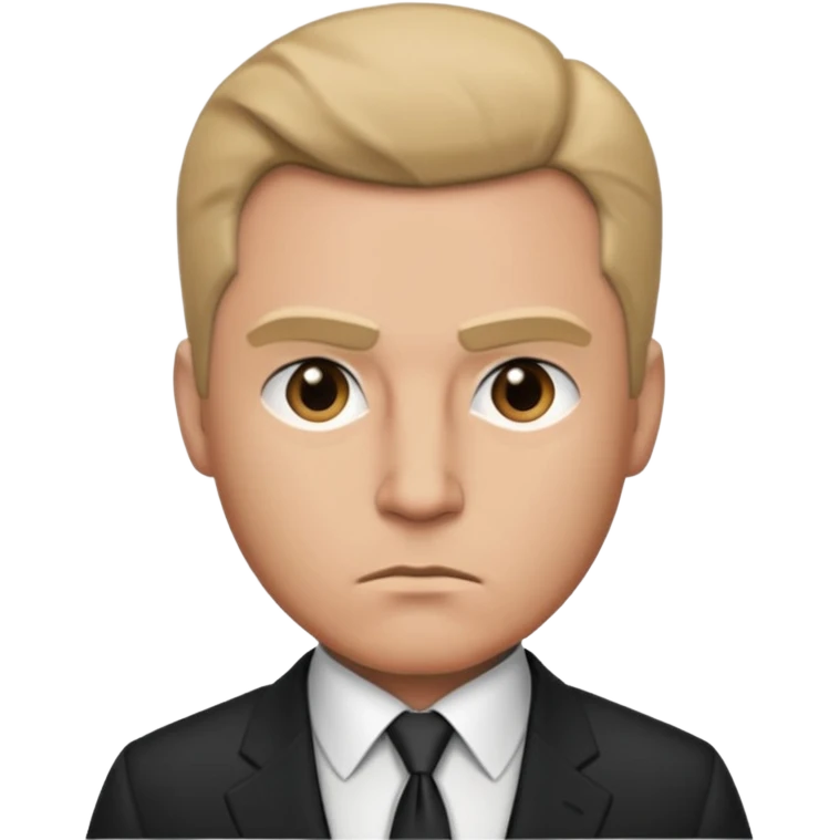men in suit like mobsters emoji