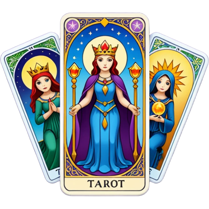 карты таро emoji