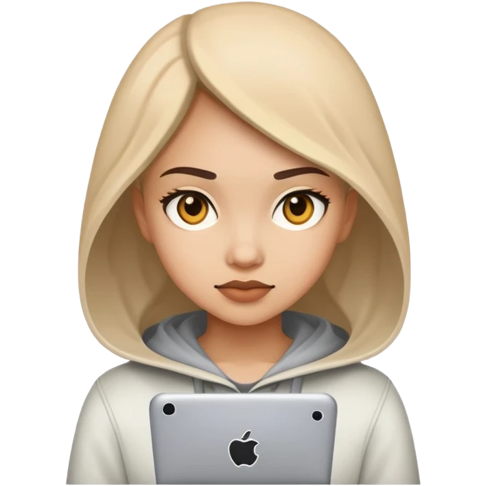 hacker-girl emoji