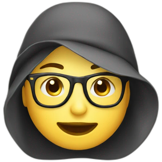 Emoji lunette bonnet emoji