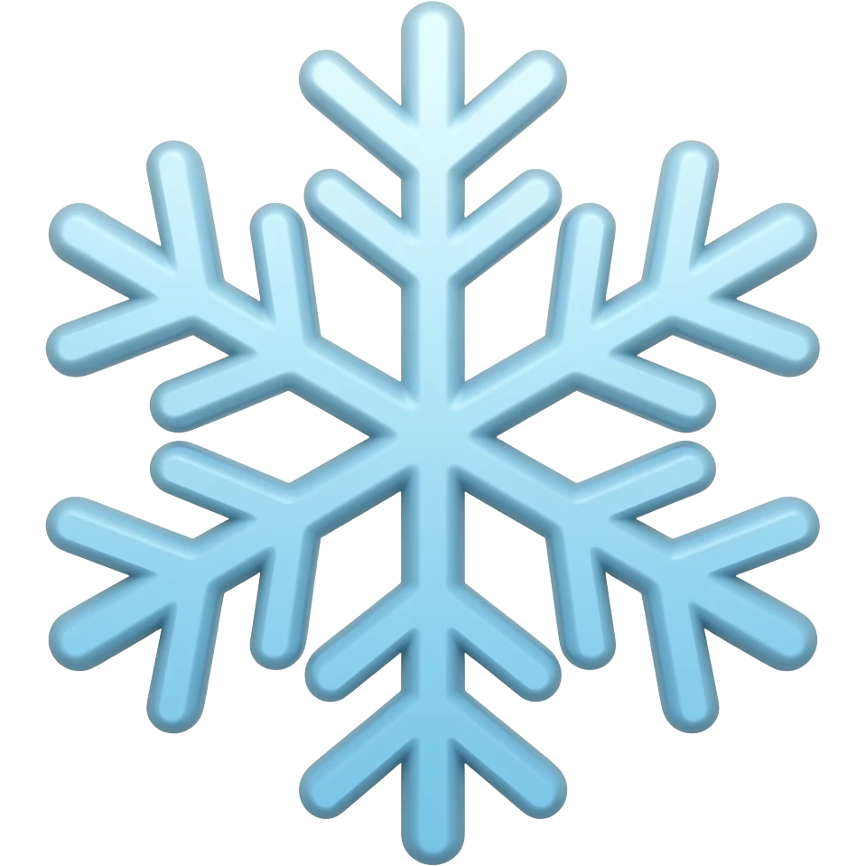 snowflakes emoji