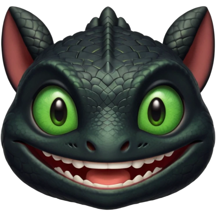 How to train your dragon toothless emoji