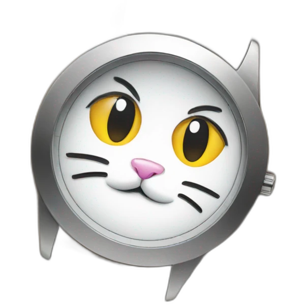 Kitty watch  emoji