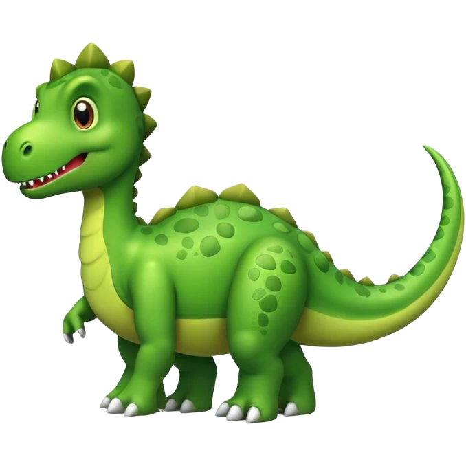 Green dinosaur emoji