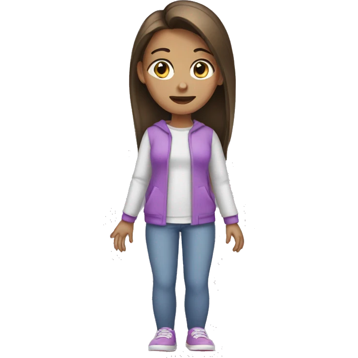 Girl with broken hand emoji