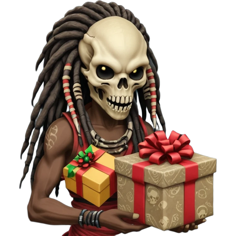 The predator/yautjamaking a gift emoji