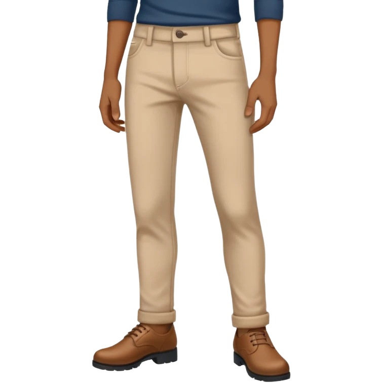 hand on  taking off pants emoji