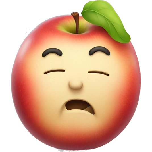 Obese Apple  emoji