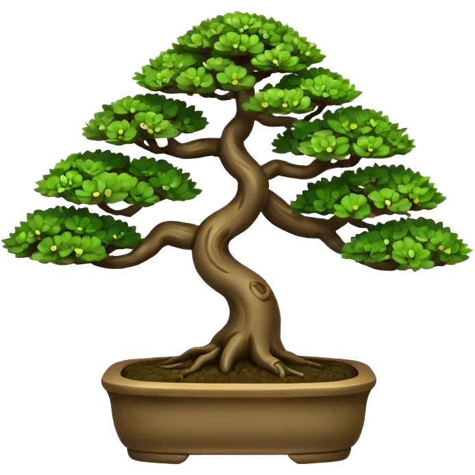 Bonzai très simmple emoji