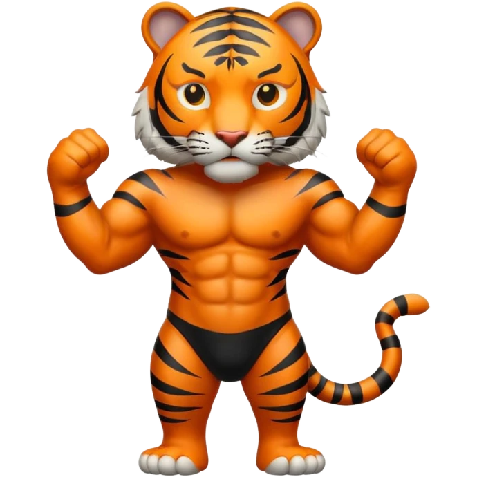 Tiger body emoji