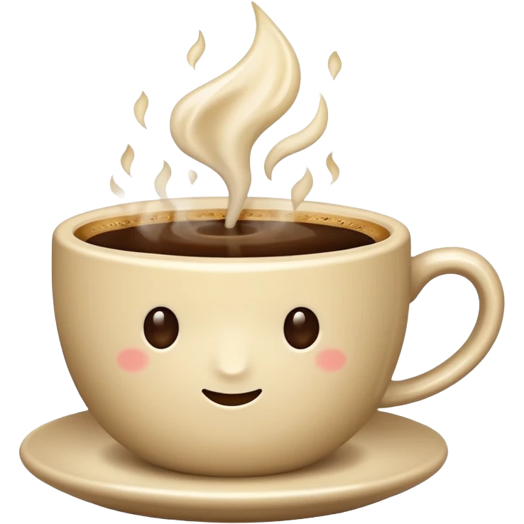 vanilla coffee emoji