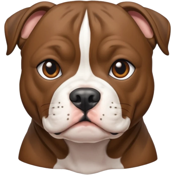 brindle staffordshire bull terrier emoji