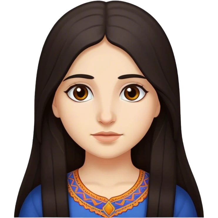 Armenian girl emoji