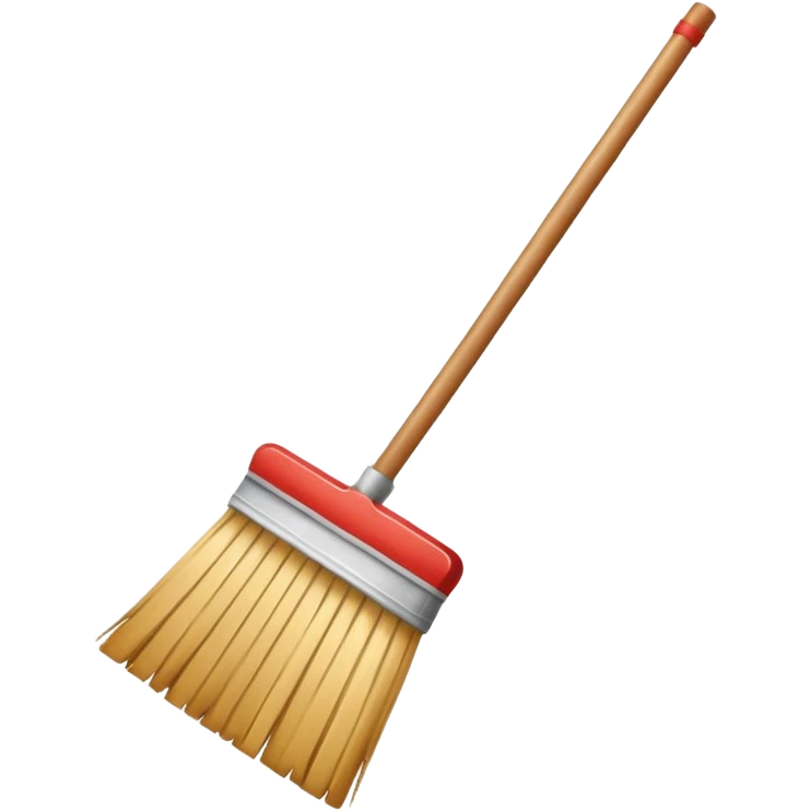 broom for cleaning emoji