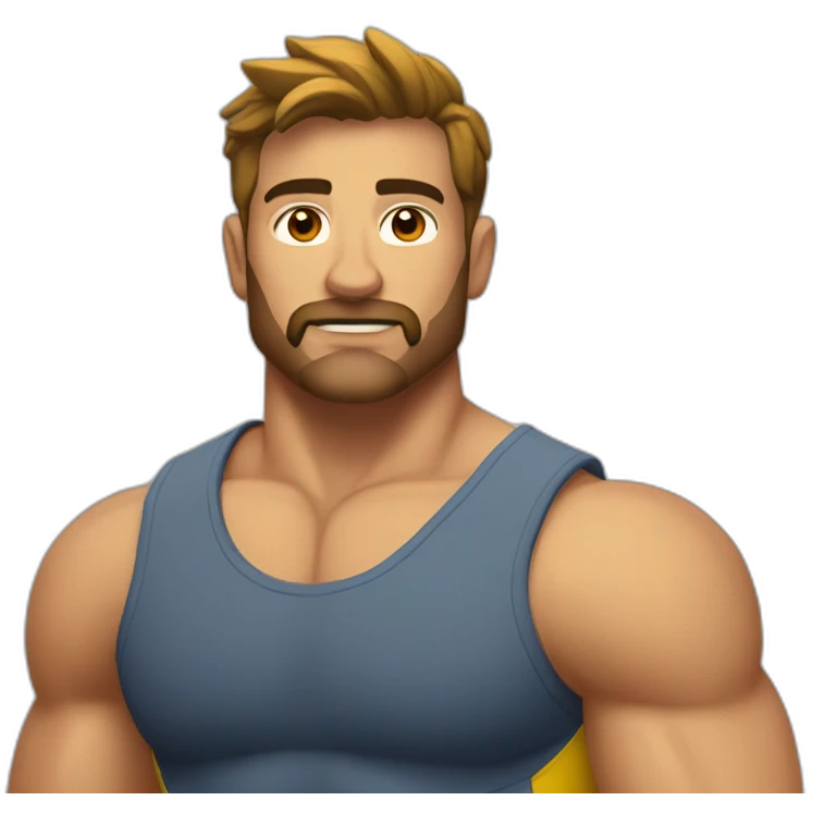 Moreno músculo  emoji
