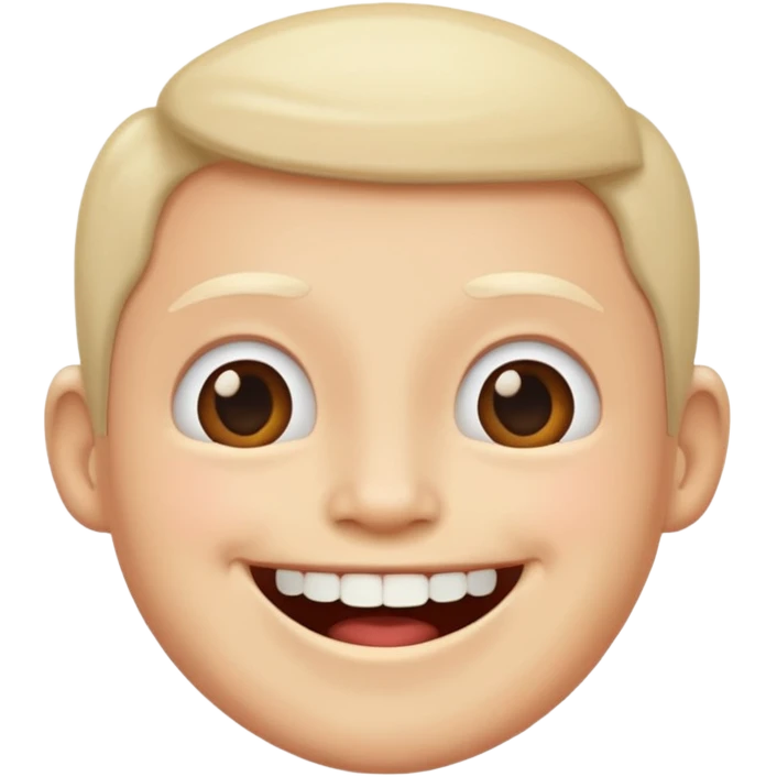 Remove the teeth emoji