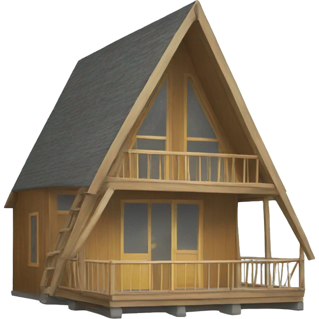 a-frame building emoji
