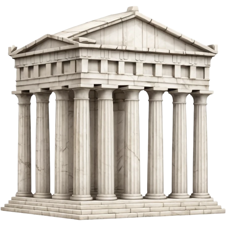 The Greek Temple emoji