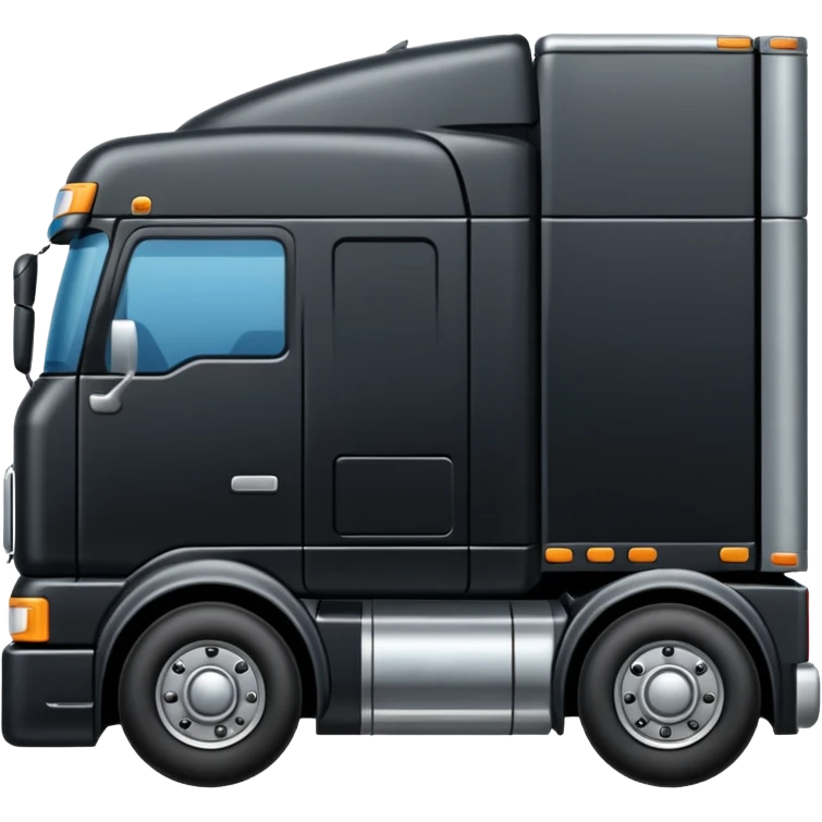 Square 18 wheeler Peter belt facing me  emoji