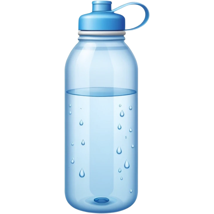 water bottle emoji