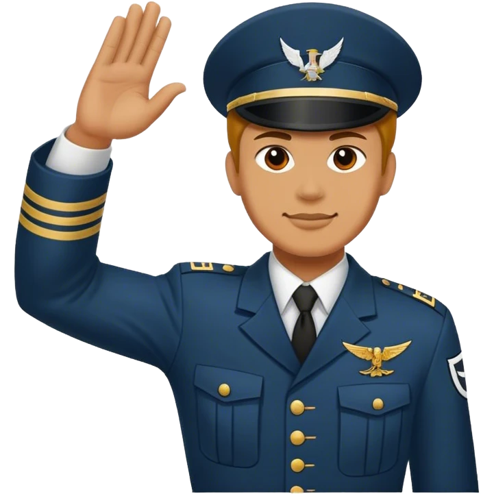 Helldiver salute emoji
