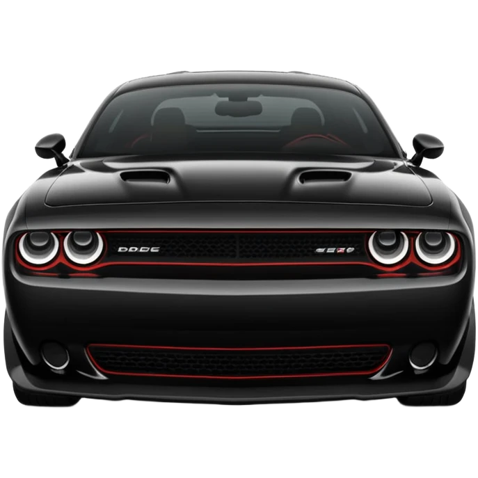 dodge challenger demon 170 front emoji