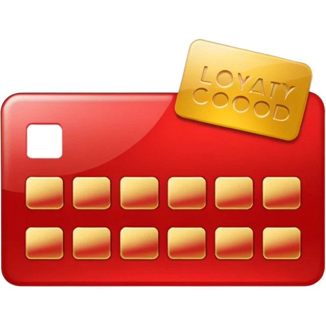 Loyalty card emoji