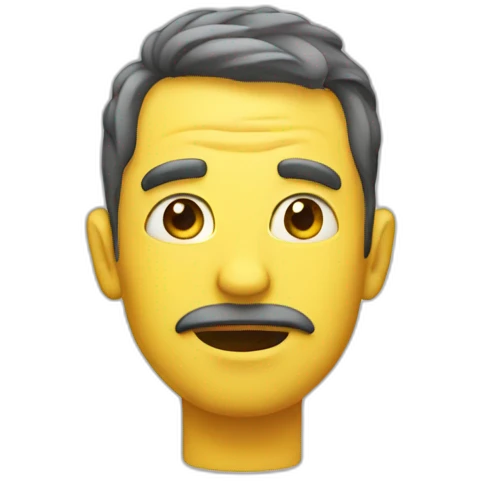 sour man emoji