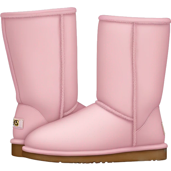 light pink uggs emoji